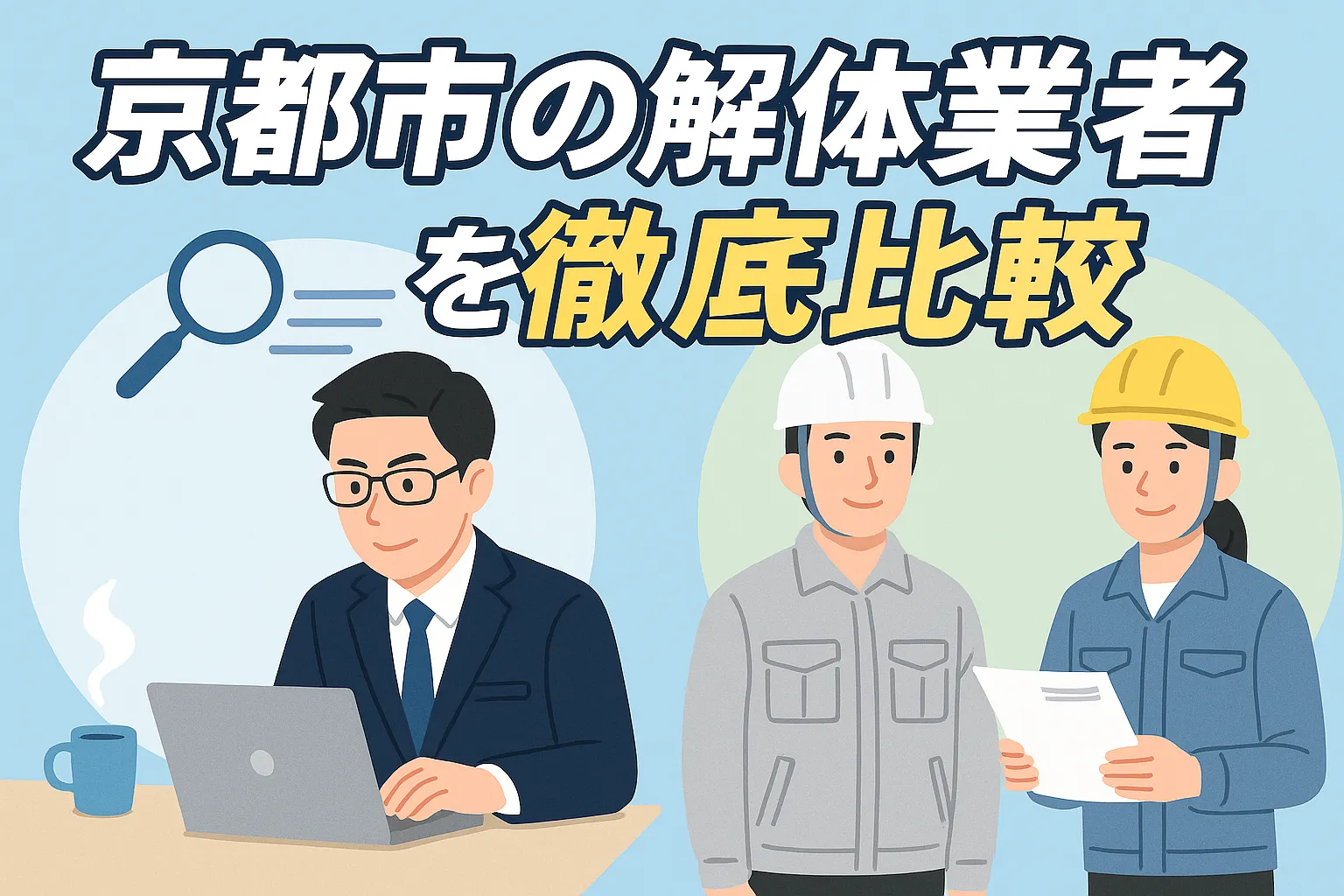 京都市の解体業者徹底比較！信頼できる業者を見つけるポイント