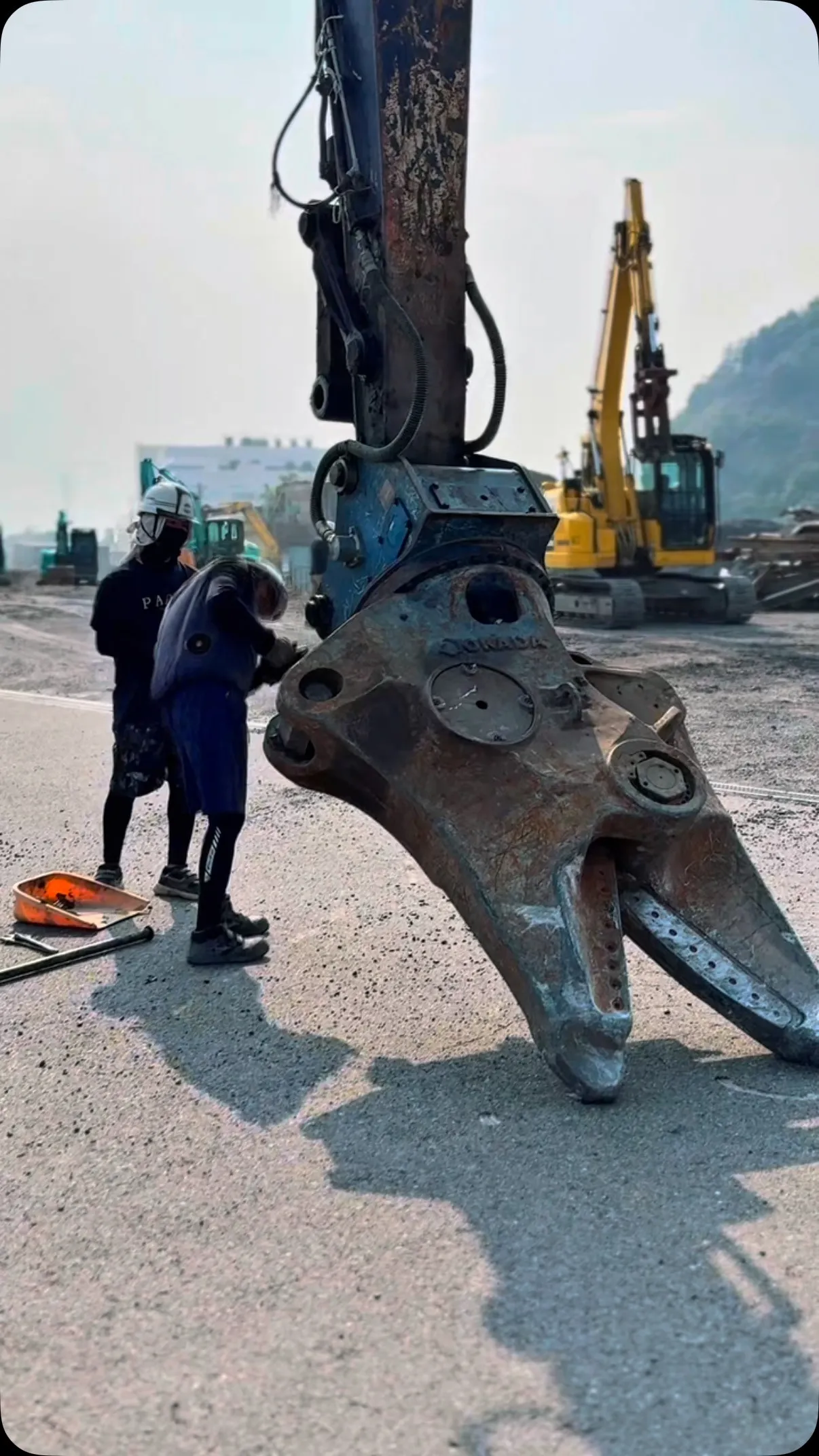 アタッチメント交換するだけの動画🎥