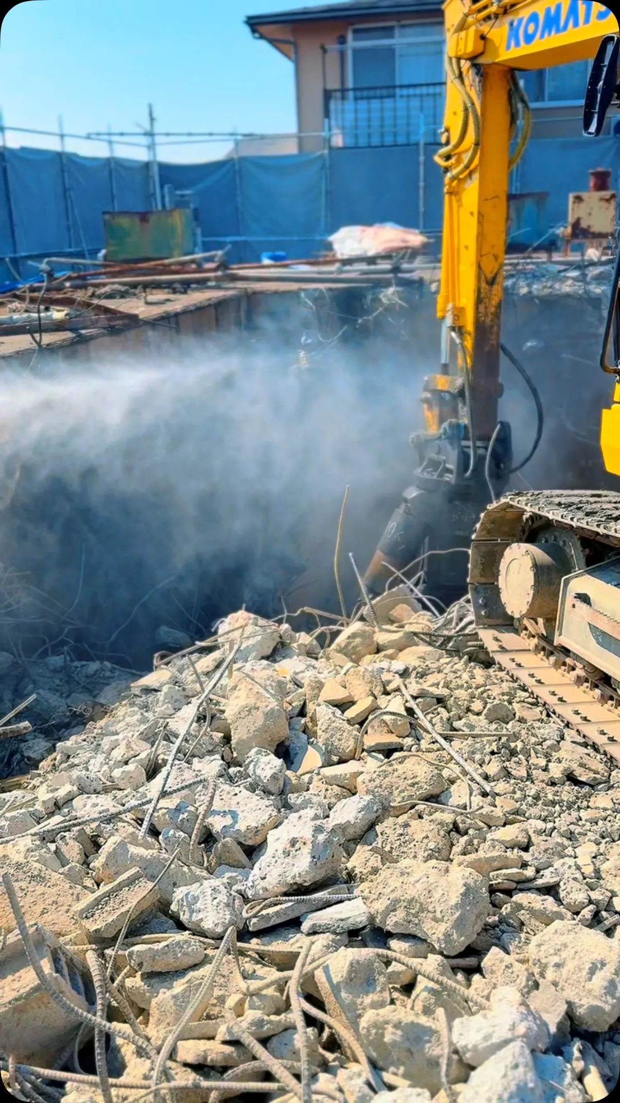 浄水炉解体工事👷